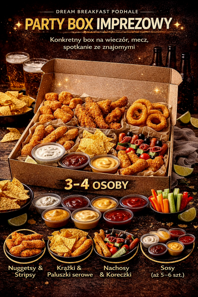 PARTY BOX IMPREZOWY (3–4 osoby)
